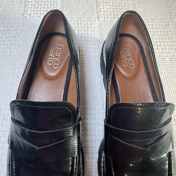 Franco Sarto Women's Bazel Platform Slip On Black Loafer Size US Size 9.5M - Picture 3 of 10